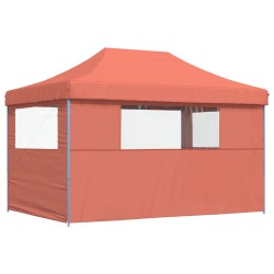Tente de fête Terre cuite 279 x 410 x 315 cm Tissu Oxford 552581552581