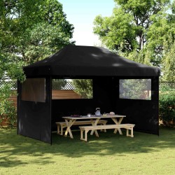 Tente de fête Noir 279 x 410 x 315 cm Tissu Oxford 552583552583