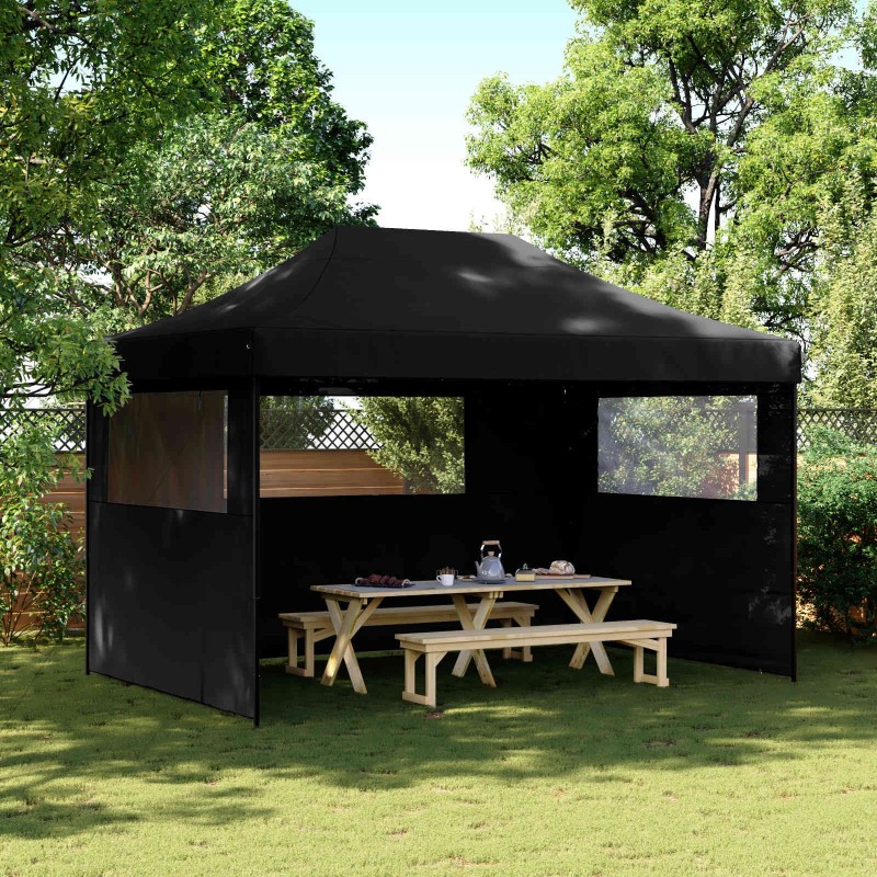 Tente de fête Noir 279 x 410 x 315 cm Tissu Oxford 552583552583