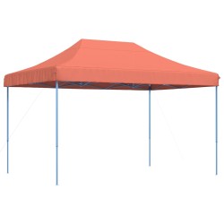 Tente de fête Terre cuite 279 x 410 x 315 cm Tissu Oxford 552584552584