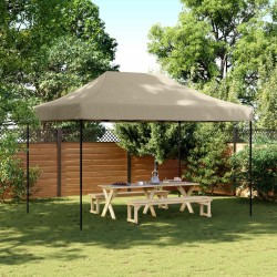 Tente de fête Taupe 279 x 410 x 315 cm Tissu Oxford 552587552587