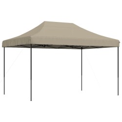 Tente de fête Taupe 279 x 410 x 315 cm Tissu Oxford 552587552587