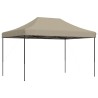 Tente de fête Taupe 279 x 410 x 315 cm Tissu Oxford 552587552587