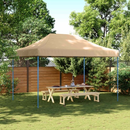 Tente de fête Beige 279 x 410 x 315 cm Tissu Oxford 552589552589