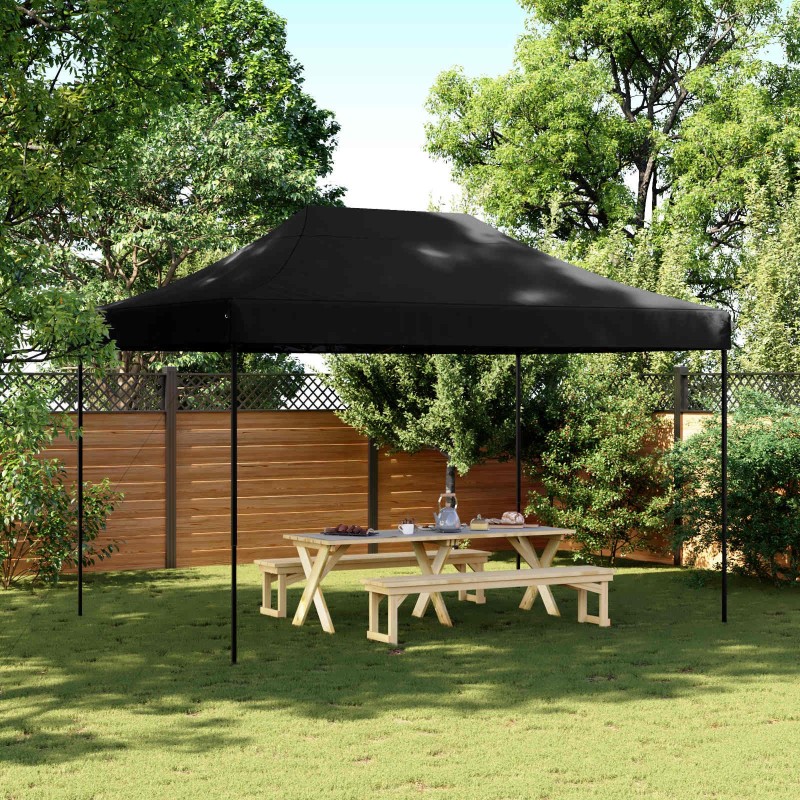 Tente de fête Noir 279 x 410 x 315 cm Tissu Oxford 552592552592