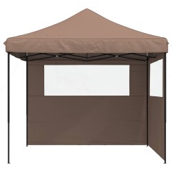 Tente de fête Marron 292 x 292 x 315 cm Tissu Oxford 552604552604