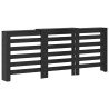 Cache-Radiateur Chêne noir 205 x 21,5 x 83,5 cm 552612552612