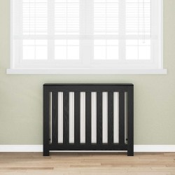 Cache-Radiateur Chêne noir 104 x 20 x 82 cm Bois d'ingénierie 552614552614