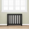 Cache-Radiateur Chêne noir 104 x 20 x 82 cm Bois d'ingénierie 552614552614