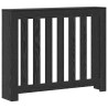 Cache-Radiateur Chêne noir 104 x 20 x 82 cm Bois d'ingénierie 552614552614