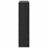 Cache-Radiateur Chêne noir 104 x 20 x 82 cm Bois d'ingénierie 552614552614