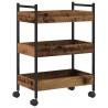 Chariot de cuisine Bois ancien 50 x 30 x 70 cm 552616552616