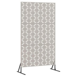 Écran de confidentialité Gris 100 x 50 x 180 cm Acier patiné 552620552620