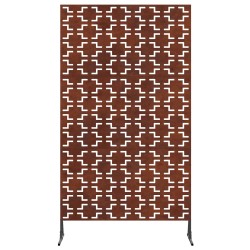 Écran de confidentialité Gris 100 x 50 x 180 cm Acier patiné 552620552620