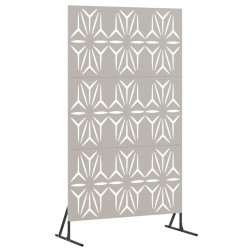 Écran de confidentialité Gris 100 x 50 x 180 cm Acier patiné 552622552622