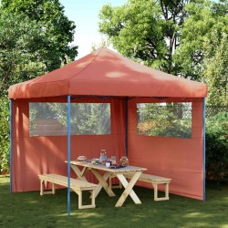 Tente de fête Terre cuite 292 x 292 x 315 cm Tissu Oxford 552624552624