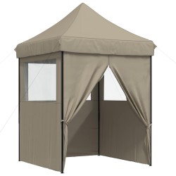 Tente de fête Taupe 200 x 200 x 306 cm Tissu Oxford 552631552631