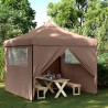 Tente de fête Marron 292 x 292 x 315 cm Tissu Oxford 552639552639