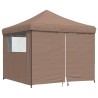 Tente de fête Marron 292 x 292 x 315 cm Tissu Oxford 552639552639