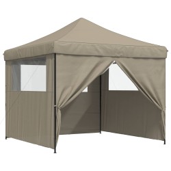 Tente de fête Taupe 292 x 292 x 315 cm Tissu Oxford 552641552641