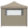 Tente de fête Taupe 292 x 292 x 315 cm Tissu Oxford 552641552641