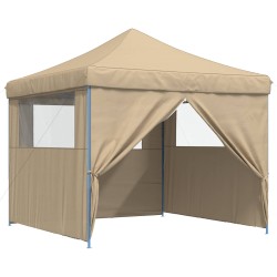 Tente de fête Beige 292 x 292 x 315 cm Tissu Oxford 552643552643