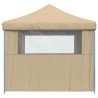 Tente de fête Beige 292 x 292 x 315 cm Tissu Oxford 552643552643