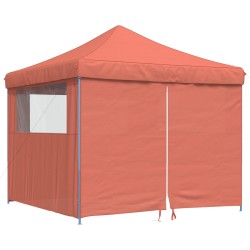 Tente de fête Terre cuite 292 x 292 x 315 cm Tissu Oxford 552648552648