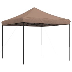 Tente de fête Marron 292 x 292 x 315 cm Tissu Oxford 552649552649