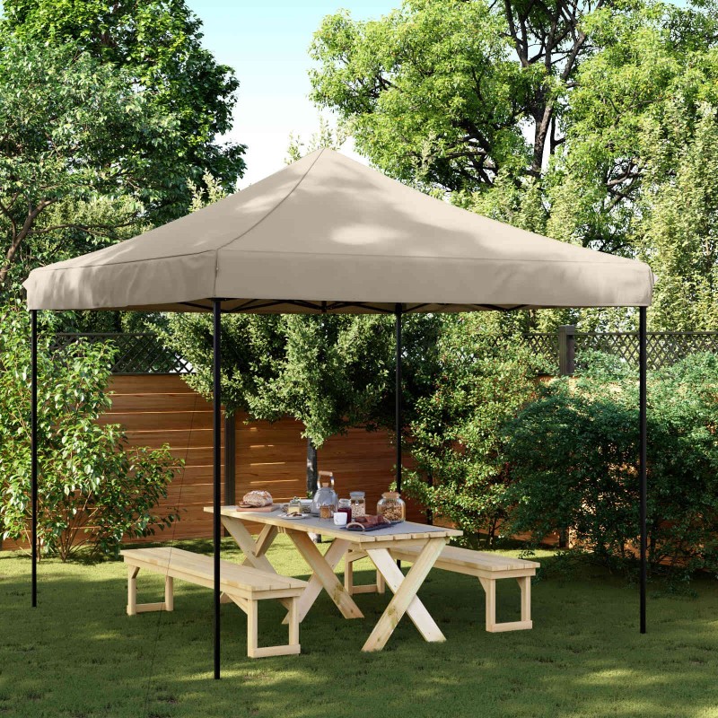 Tente de fête Taupe 292 x 292 x 315 cm Tissu Oxford 552650552650