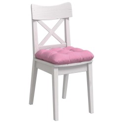 Coussins de siège 4 pcs Rose 45 x 45 x 12 cm tissu 552665552665