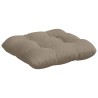 Coussins de siège 4 pcs Taupe 45 x 45 cm Tissu en microfibre 552673552673