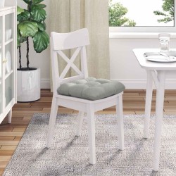 Coussins de siège 4 pcs Gris clair 45 x 45 cm 552678552678