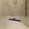 Drain de Douche avec Couverture en Verre Noir 50 cm 552689552689