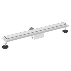 2 en 1 Drain de Douche Argenté 70 cm Acier Inox 304 552691552691