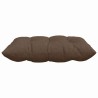 Coussins de siège 4 pcs Marron 40 x 40 x 6 cm tissu 552708552708