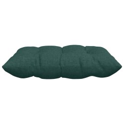 Coussins de siège 4 pcs Vert foncé 40 x 40 x 6 cm tissu 552709552709
