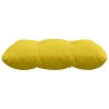 Coussins de siège 4 pcs Jaune clair 40 x 40 x 12 cm tissu 552715552715