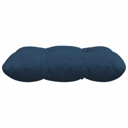 Coussins de siège 4 pcs Bleu 40 x 40 x 12 cm tissu 552716552716