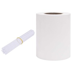 Écran d'intimité de jardin PVC 70x0,19 m Blanc 552717552717