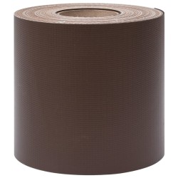 Écran d'intimité de jardin PVC 35x0,19 m Marron 552719552719