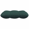 Coussins de siège 4 pcs Vert foncé 45 x 45 x 12 cm tissu 552722552722
