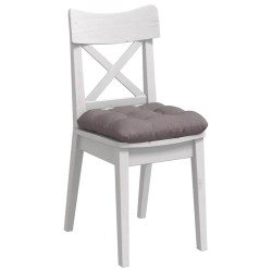 Coussins de siège 4 pcs Taupe 45 x 45 x 12 cm tissu 552730552730