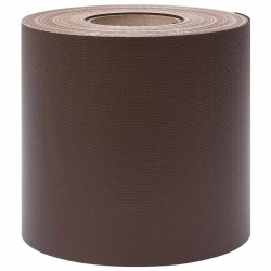 Écran d'intimité de jardin PVC 70x0,19 m Marron 552736552736