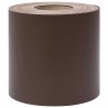 Écran d'intimité de jardin PVC 70x0,19 m Marron 552736552736