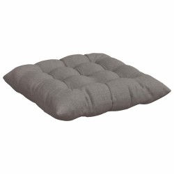 Coussins de siège 4 pcs Taupe 40 x 40 x 6 cm tissu 552738552738