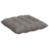 Coussins de siège 4 pcs Taupe 40 x 40 x 6 cm tissu 552738552738