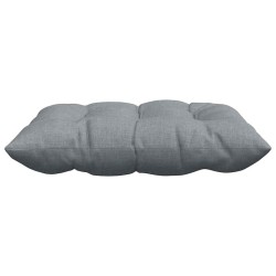 Coussins de siège 4 pcs Gris clair 40 x 40 x 6 cm tissu 552746552746