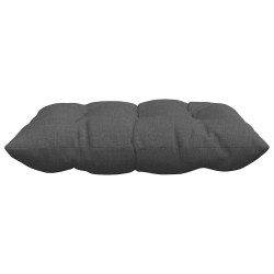 Coussins de siège 4 pcs Gris foncé 40 x 40 x 6 cm tissu 552747552747