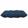 Coussins de siège 4 pcs Bleu 40 x 40 x 6 cm tissu 552749552749